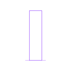 Buildings Concrete Columns Rectangle 2 3 Line Tracing Svg Vector, Free Vectors File
